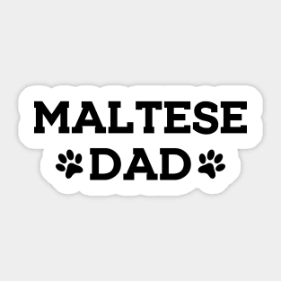 Maltese Dad Sticker